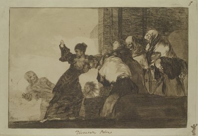 Proverbio 11 dalla serie Follies, c.1815-24 da Francisco de Goya